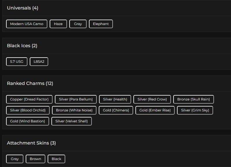 Level 111 | 3x Gold | 2 Black Ice | 4 Universal | 2 Elite | #6269