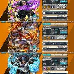 🔥3 EX 2*5🔥Zoro, Sakazuki, Kuzan🔥Solo Half Left🔥 0