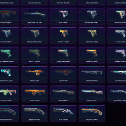 [EU64] 84 Skins | Protocol 781-A - Arcane - ChronoVoid - Oni - Prelude to Chaos - Reaver - Mystbloom - Prime//2.0 2