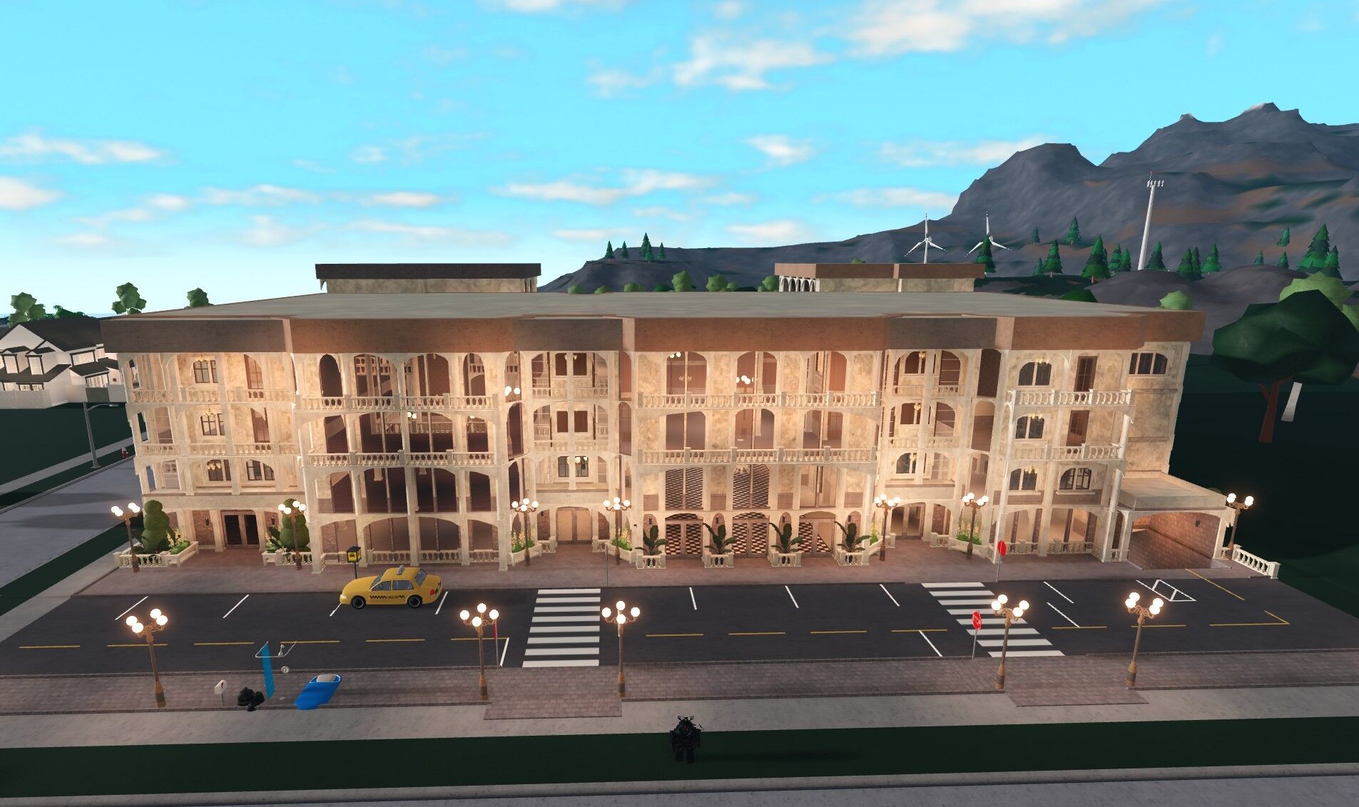 Hotel Shamrock, a Welcome to Bloxburg resorts build