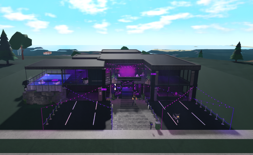 The Clurb, a Welcome to Bloxburg other build