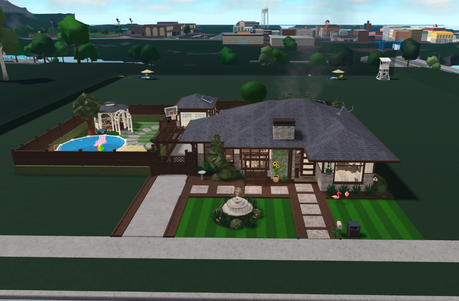 Oakglass House, a Welcome to Bloxburg homes build