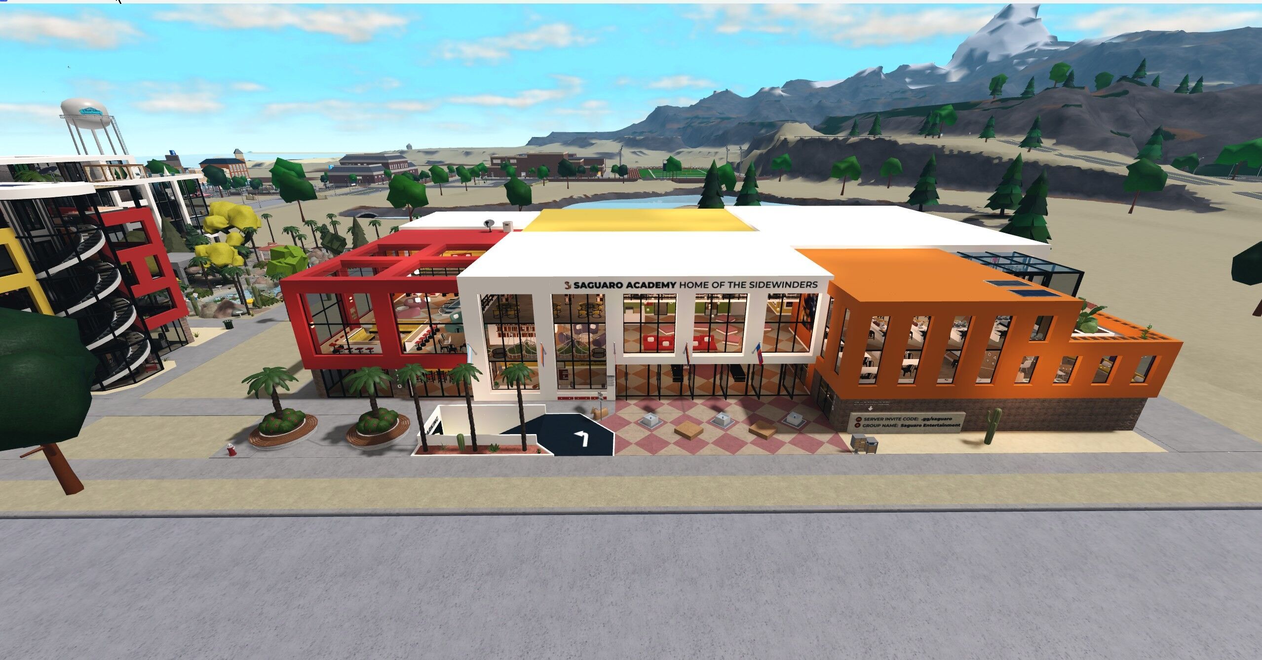 Saguaro Academy, a Welcome to Bloxburg other build