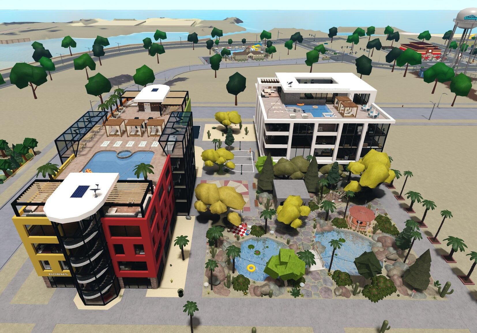 Saguaro Academy Dorms, a Welcome to Bloxburg other build