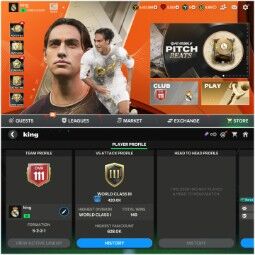 ⚽ OVR 111 💰 チームバリュー: 47.7B+ 🔥 ベイル + マルディーニ + テュラム +カシージャス: 112🛡️ リュディガー: 111⚔️ アルバレス + トゥーレ + メンディ: 109 💸 6.4M コイン 📦 所有プレイヤー数:206人 0