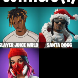 👑 FN 🔥3 skins |  Santa Dogg | Slayer Juice WRLD | Yulejacket🔥 Level 31🌟 8 pickaxes🌟 12 Backpacks🔥5 hang gliders 🧟‍♂️ Full Access Epic & Email| 100 VB 0