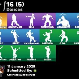 [PC] 17 skins | Reaper | Drift | Dire | Take The Elf | Verve | Hot Marat | Calamity | Wild Card | A.I.M. | Polar Peely | Giddy-up | Sun Strider | 50 VB 3