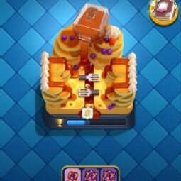 KT LVL-55[] 6 ELTE[] 28 CARD LVL-14[] TOTAL 34 MAX[] 128 EMOTE[] 7 TOWER SKIN 0
