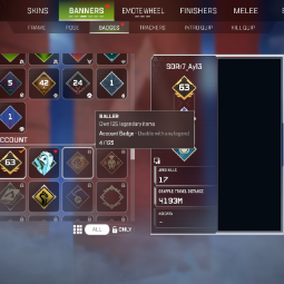 [EA+XBOX+STEAM] 65+ LvL - 15x Legendary Skins █ 3600 Legend Token - 2450 Crafting Metal | 🔥 Ranked Ready | ✔️ Full Access |⚡Instant Delivery | 0