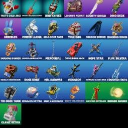 [pc] 17 skins | Exterminio juice wrld | Papá Noel | Daigo | Héroe Baymax | Chaqueta de Navidad | Nyanja | Tormenta-Salvaje cuervo | jade | La Rosa de la Noche | Jackie | 2200 vb 1