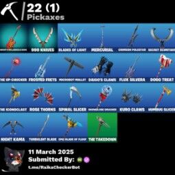 [pc] 17 skins | Exterminio juice wrld | Papá Noel | Daigo | Héroe Baymax | Chaqueta de Navidad | Nyanja | Tormenta-Salvaje cuervo | jade | La Rosa de la Noche | Jackie | 2200 vb 2