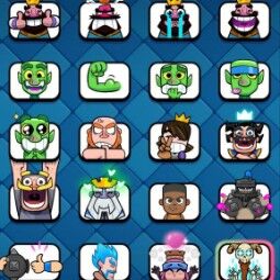 KT LVL-45[] 2 CARD ELITE[] 10 CARD LVL-14[] 12 TOWER SKIN[] 49 Emote 2