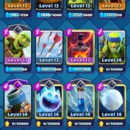 KT LVL-53 [] FULLY CHEAP[[ 4 CARD ELITE[] 10 CARD LVL-14[] 67 EMOTE[]8 TOWER SKIN 2