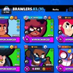 🚀【 Brawl Stars 】✔️45000+ Trophy  | 🎲83+ Brawler | ✔️182+ Skins | 💥 25 Max Power  | IOS and Android |⚡ Full Access  | ⚡ Instant Delivery  | 1