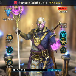 🔴Starter🔴 Galathir (Mythical) + Yumeko + Frenzi + Oboro + Pain Killer ⭐ 12 Legendary ⭐ 35 Epic ⭐ 30K Energy ⭐ 2.9K Gem ⭐ INSTANT! 1