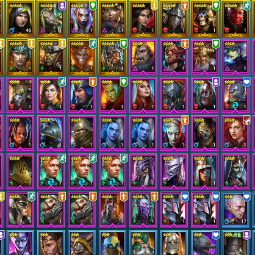 🔴entrante🔴 gharol (mítico) + Pheidi + krisk + Ugir + Altan + Brago + Serris + Skullcrusher + Fayne ⭐ 20 legendario ⭐ 59 epic ⭐ 76K Energía ⭐ 5.6K Gema ⭐ INSTANTÁNEA 0