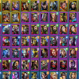 🔴Starter🔴 Alaz (Mythical) + Trunda + Teela + Nethril + Geomancer + Godseeker + Skullcrusher ⭐ 18 Legendary ⭐ 62 Epic ⭐ 50K Energy ⭐ 6.6K Gem ⭐ 3 Sacred 0