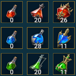 🔴Starter🔴 Alaz (Mythical) + Trunda + Teela + Nethril + Geomancer + Godseeker + Skullcrusher ⭐ 18 Legendary ⭐ 62 Epic ⭐ 50K Energy ⭐ 6.6K Gem ⭐ 3 Sacred 4