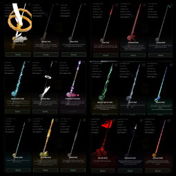FISCH]🔥LVL 2500 MAX🔥😯 70-75% ROD'S 😯 (💸C$395M // E$8M💸) SEA 2 ✅ ALL 9 NEW RODS 🎣 (Ethereal Prism Rod, Heaven's Rod, etc.) 🎮 READY TO PLAY! 3