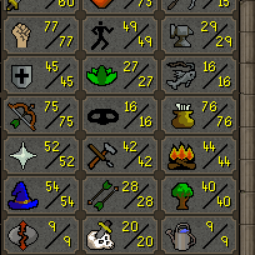 Voider/ Zerker 🔥Fire Cape⚡75 Range ⚡77 Str ⚡ 73 HP 💙 52 Prayer 🙏 54 Magic All Void Helms, Rune defender,⚡ No Bans, 866 total, 💫 | Instant Delivery |🤖 1
