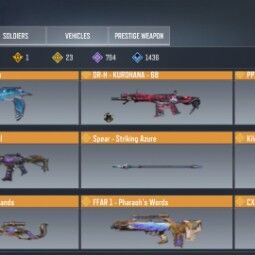 God and cheap codm account 😍
2 God mythic (Dl max level) 💥
23 legend gun avaliable 😍
1 legend character 😍
800 epic gun very special 💥
11k cp avaliable 😉❤ 3