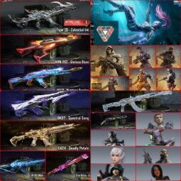 God and cheap account 😍
Level 400 max Level 💥
2 mythic ( type 19 and Siren)💥
7 legend gun 💥
Krm and ak117 meltdown 😍 0