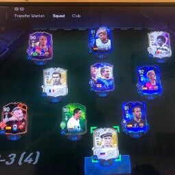 🔥 PS4/PS5 FC25 conta | 4M Não Comercializados | Zidane, Davies, Garnacho, Figo | #FC108 1