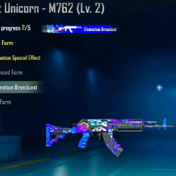 🔫 M416 Glacier MAX | M762 Unicorn Lv.2 ❤️ | RP MAX 🌟 | S7 - C7S22 [A5] | 🌸 xSuit Materials ×4 🌸 2