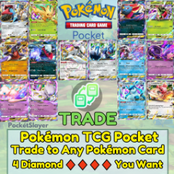 pokemon Trading de bolsillo de TCG trade a 4 cualesquiera diamante Tarjeta pokemon ex ♦️♦️♦️♦️ Quieres 0
