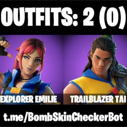🕺 2スキンエクスプローラー🕹️エミリー⚔️トレイルブレイザーTAI 🕹️ ✅フルメアド譲渡可能✅ 🚀オートデリバリー 🚀 0