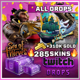 🚀 285/285 ITEMS (310K Gold) ☑️Obsidian/Phoenix/Omen/Hunter/EWS/EWR ETC⭐(Twitch Drops)⭐Fast Delivery🚀 0