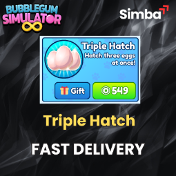 Triple Hatch - Bubble Gum Simulator INFINITY 0