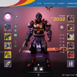 Destiny 2 Account LVL 2032 // Final shape + Annual pass / Lightfall + Annual Pass / Champ Title - 104 Exotics / Meta Builds & Weapons 0