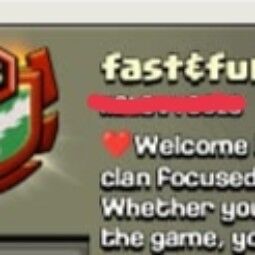 Lvl_16🎀 English Name Clan🔱Name fast and furious🎀Capital hall 9🔱Total War 264 { WIN 154 _ Loss 106_D 4 } Best Deal 🤝 0
