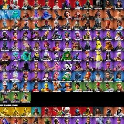123 Skins✅Stealth Reflex✅Raise The Cup✅Rage✅Midas✅Havoc✅Sub Commander✅Spiderman✅Candy Axe✅Harley Hitter✅Tony Stark✅Crystal✅Aura✅Erisa✅Tilted Teknique 0