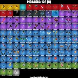 123 Skins✅Stealth Reflex✅Raise The Cup✅Rage✅Midas✅Havoc✅Sub Commander✅Spiderman✅Candy Axe✅Harley Hitter✅Tony Stark✅Crystal✅Aura✅Erisa✅Tilted Teknique 1