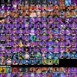 153 Skins✅Catwoman Zero✅Loki Laufeyson✅Darth Vader✅Naruto Uzumaki✅Kakashi Hatake✅Son Goku✅Beerus✅Lara Croft✅Neymar Jr✅Erisa✅Clark Kent✅Polar Peely 0