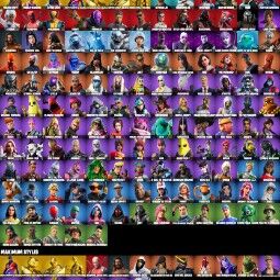 148 Skins✅Travis Scott✅World Warrior✅Dog Scotti✅Scout✅Scorcher✅Scotti 0
