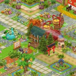 Premium || 214 lvl Hayday account || 10000 barn storage || 4300 silo storage || 95% land open || Maximum building maxed |Super-nicely Decorated | Townhall12 wit 0