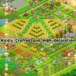 🌳⚡️Super Elegant🌳⚡️LvL 89 Hay Day🌳⚡️Big 3850 Barn storage🌳⚡️1400 silo storage🌳⚡️100%Land opened Upperside🌳⚡️Nicely Crafted and decorated🌳⚡️ 3