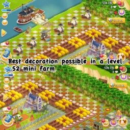 ⚡️♥️Super Elegant MiniFarm⚡️♥️Best decoration possible in a LvL 52 Mini-Farm⚡️♥️Top notch Decor⚡️♥️900 Barn ⚡️♥️475 Silo ⚡️♥️80% Land open on upper side ⚡️♥️Be 3