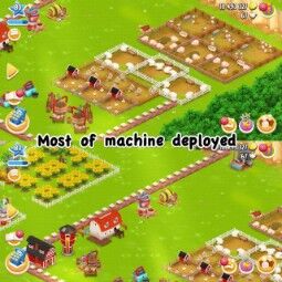 装飾✨🌳LV 80干し草の日の✨🌳大きい3700の納屋の貯蔵✨🌳1200のサイロの貯蔵✨🌳100%の土地は上側の🌳⚡️完全なエコの装飾✨🌳を開けた 機械のほとんどは置かれた✨🌳 3