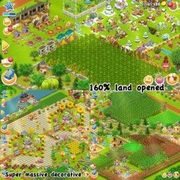 🦋🌳Nice farm design🦋🌳 159xp High LvL Hayday🌳🦋Big 5300 Barn🌳🦋Big 4250 Silo Storage🌳🦋Full 160% land open🦋🌳All machines maxType🌳🦋Townhall 12 with 33re 1