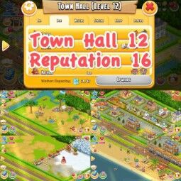 ⚡️🌳Afdordable decorated LvL 75 Hayday🌳⚡️3050 Barn storage🌳⚡️1100 Silo storage⚡️🌳90% Land open on upper side ⚡️🌳Townhall 12 Reputation 16 Elegant designs⚡️ 3