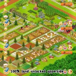 🌳⚡️Decorated Farm LvL 92🌳⚡️3100 Barn Storage🌳⚡️1900Silo Storage🌳⚡️Full 100% land open upper side🌳⚡️All machines max almost🌳⚡️Townhall 9with 18 reputation 2
