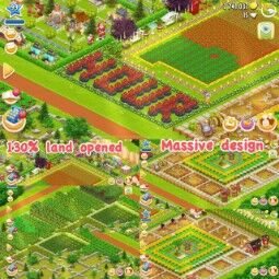 🔥🦋Beautiful Design🦋🔥LvL 99 Hay Day🔥🦋Big 4900 Barn storage🦋🔥2650 Silo Storage🔥🦋Nicely Decorated🔥🦋130% Land unlocked 🔥🦋Townhall 8🦋🔥Reputation 16 o 4