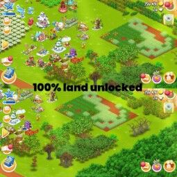 ⚡️🚜DECORATED⚡️🚜LvL 73 Hay Day⚡️🚜Big 3300 Barn storage⚡️🚜1200 silo storage⚡️🚜100% Land opened upperside⚡️🚜Great deal⚡️🚜Best Design⚡️🚜 1