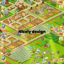 ⚡️🚜DECORATED⚡️🚜LvL 73 Hay Day⚡️🚜Big 3300 Barn storage⚡️🚜1200 silo storage⚡️🚜100% Land opened upperside⚡️🚜Great deal⚡️🚜Best Design⚡️🚜 2