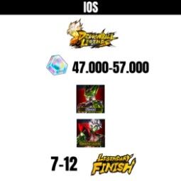 [IOS] 47000-57000 CC | NEW CELL ULTRA | ZAMASU | 7-12 LF 0