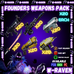 ⚡🌟🐦 FUNDADOR armas paquete 🐦 ⬛W-cuervo ⬛🔥 🐦 + 🎁Free regalo ⬛🎁⚡🐦 NOCTURNO/DRUMROLL/MASAMUNE/DECONSTRUCTOR/QUICKSHOT/REVOLT🐦 ⬛ 0